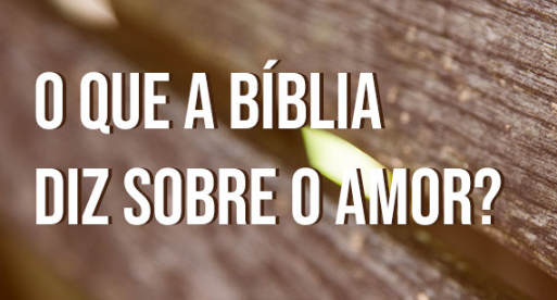 O que a Bíblia diz sobre o amor