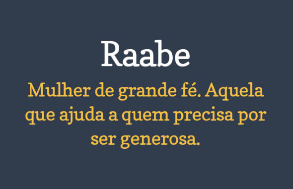 Raabe: uma lição de fé