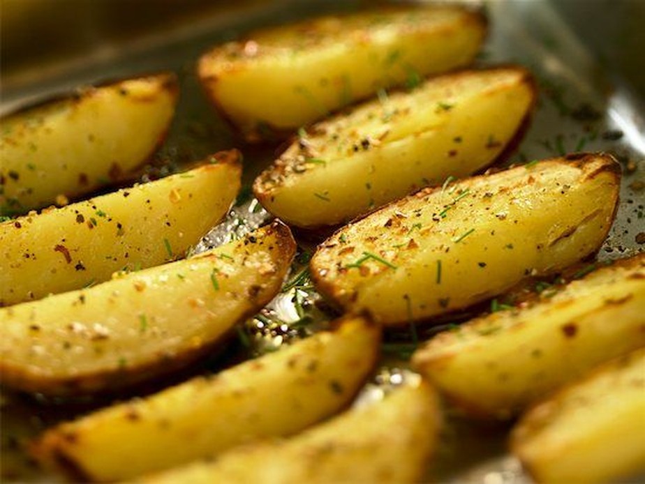 Batata rústica na AirFryer - Fácil