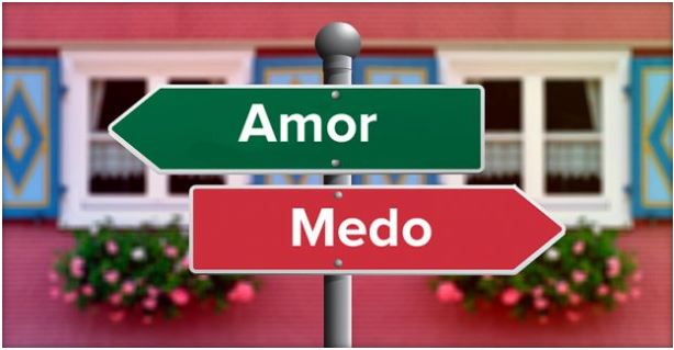 O amor expulsa o medo!