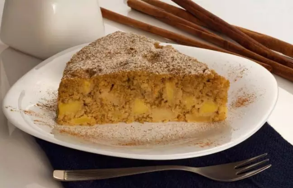 Bolo de Maçã com Canela