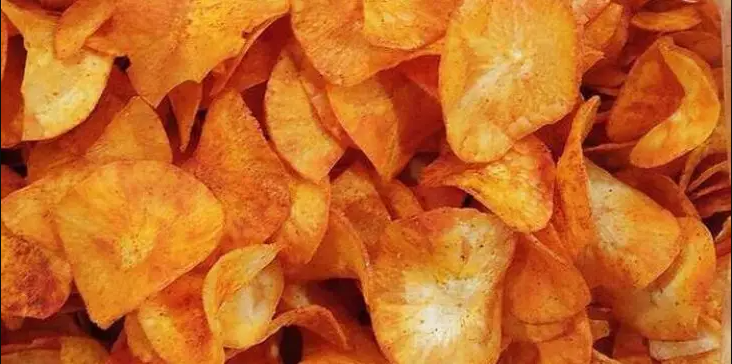 Chips de Mandioquinha na Airfryer