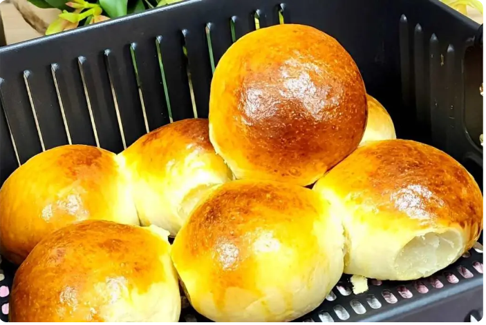 Pão de Leite na Airfryer