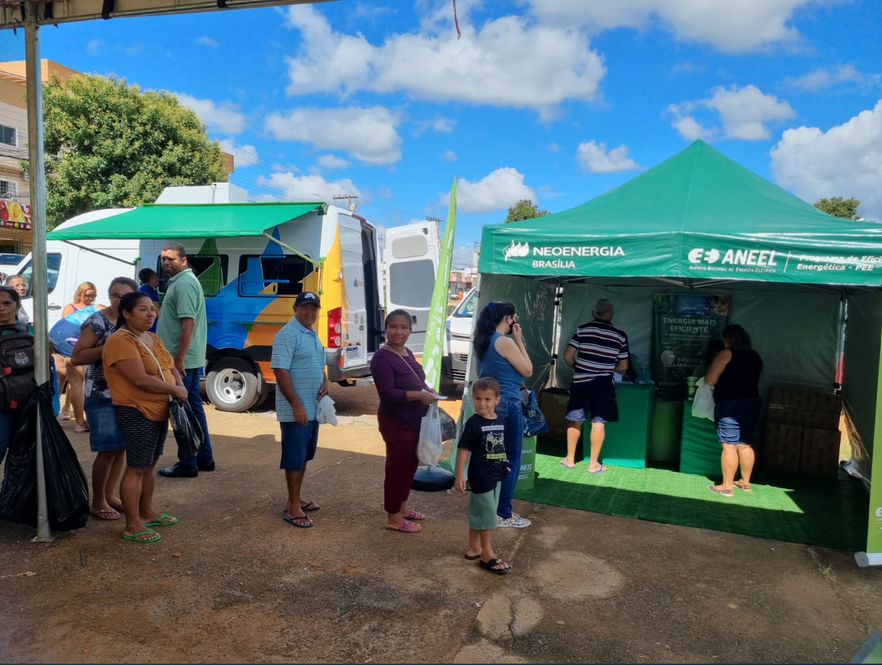 Famílias do Guará podem trocar gratuitamente lâmpadas ineficientes por LED