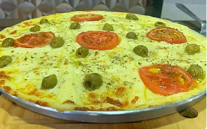 Pizza de Pão de forma