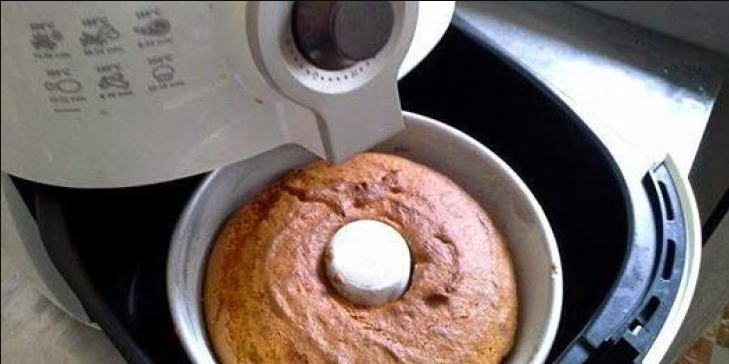 Bolo de Laranja na airfryer