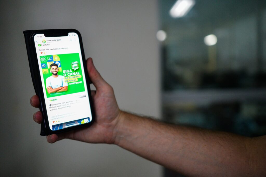 Goiás no Whatsapp: veja como participar e ficar bem informado