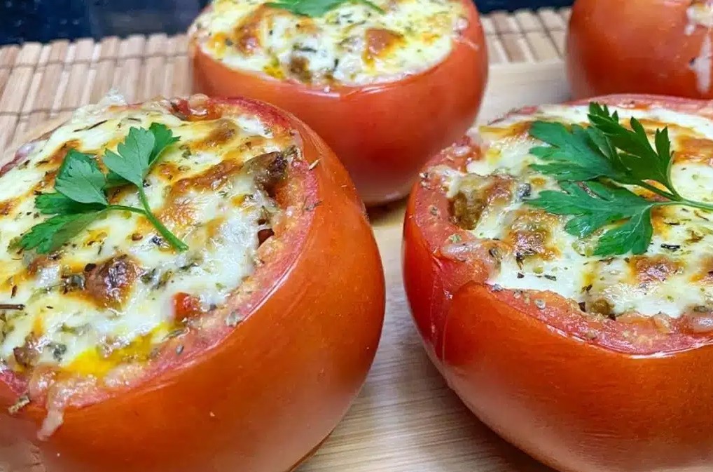 Receita de tomate recheado