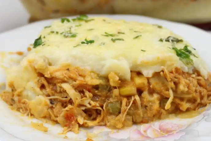 Escondidinho de frango 