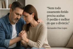 É difícil, mas possível, diz Hernandes Dias Lopes sobre casal divorciado se reconciliar