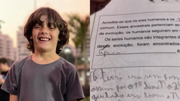 Menino defende a Criação em prova sobre evolução