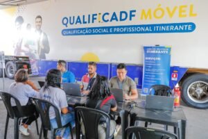 QualificaDF Móvel oferece 1.266 vagas para cursos profissionalizantes