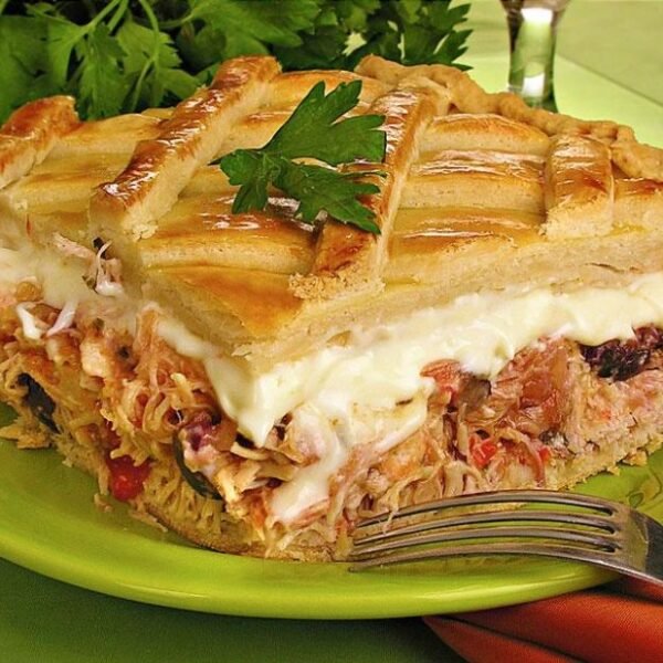 Torta de Frango Cremosa