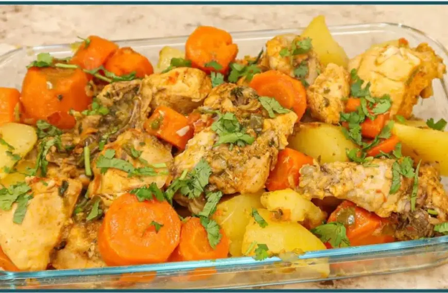 Frango ao molho com legumes