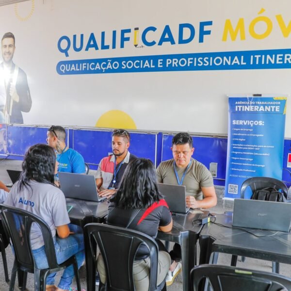 QualificaDF Móvel abre 1.266 vagas para cursos gratuitos