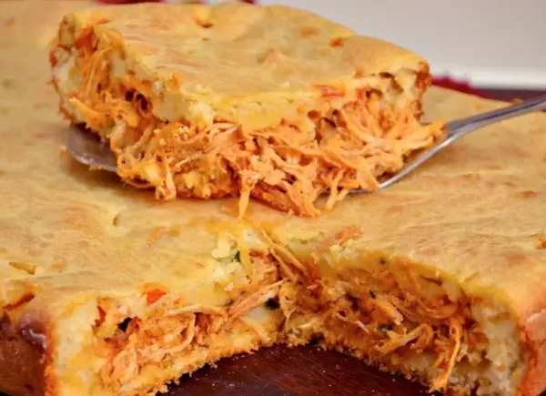 Torta de Frango de Liquidificador