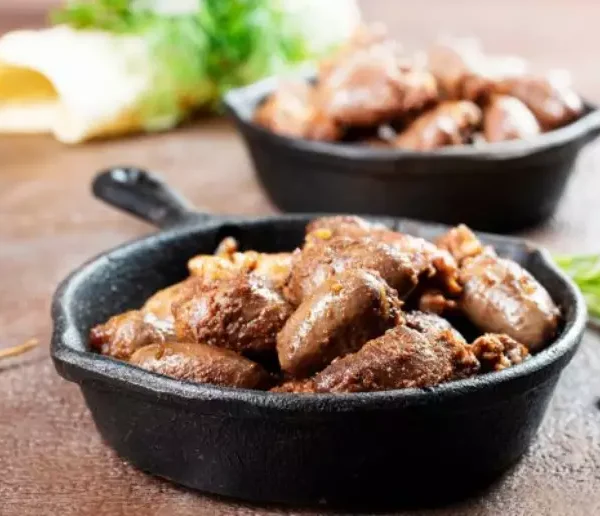 Coração de Galinha na Airfryer