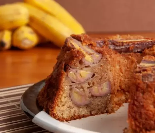 Bolo de Banana Fit sem Farinha