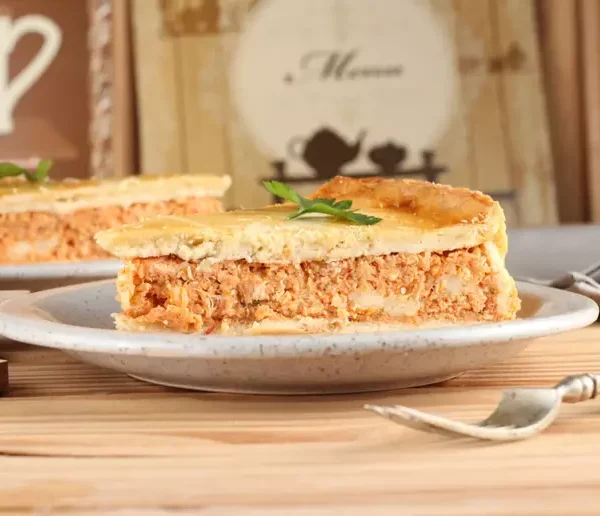Torta de Frango com Massa de Batata-Doce