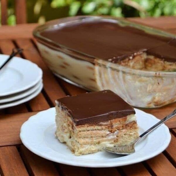 Pavê de Bolacha Maizena