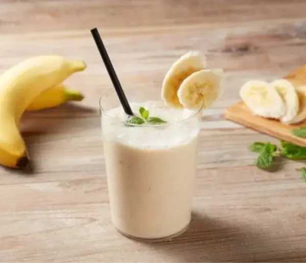 Vitamina de banana com Aveia