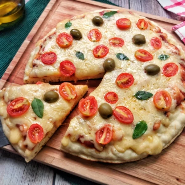 Pizza de Liquidificador
